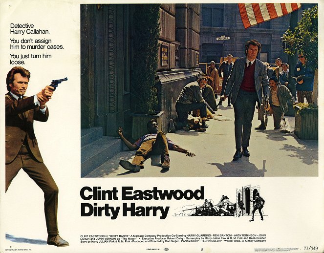 Brudny Harry - Lobby karty - Albert Popwell, Clint Eastwood