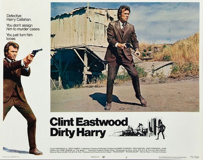Piszkos Harry - Vitrinfotók - Clint Eastwood