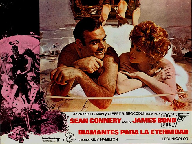 James Bond 007 - Diamantenfieber - Lobbykarten - Sean Connery, Jill St. John