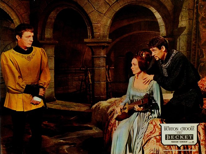 Becket - Lobby karty - Richard Burton, Siân Phillips, Peter O'Toole