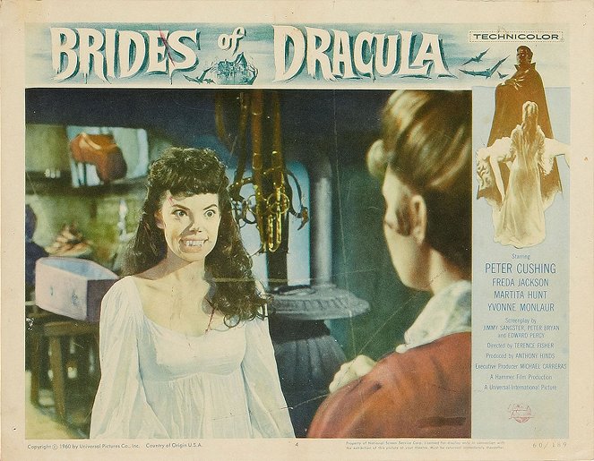 The Brides of Dracula - Lobby Cards - Andree Melly