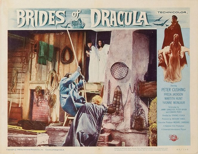 The Brides of Dracula - Mainoskuvat