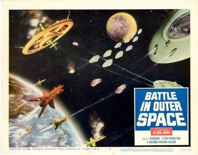 Bataille dans l'espace - Cartes de lobby