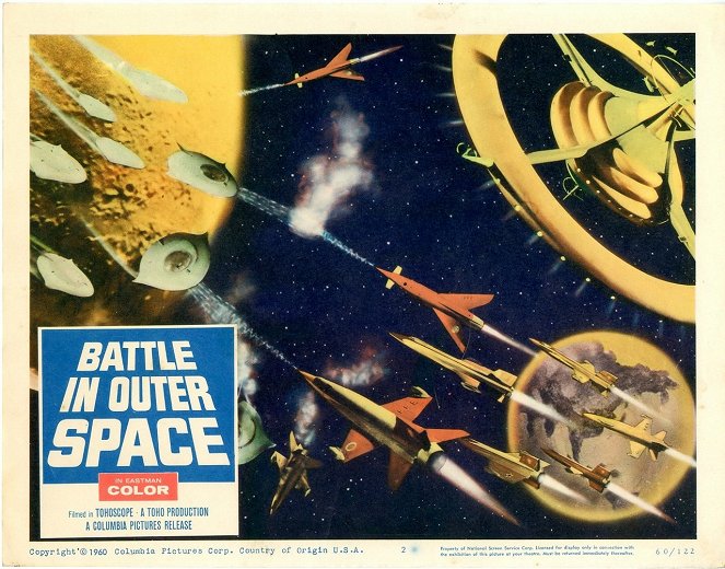 Battle in Outer Space - Lobby Cards