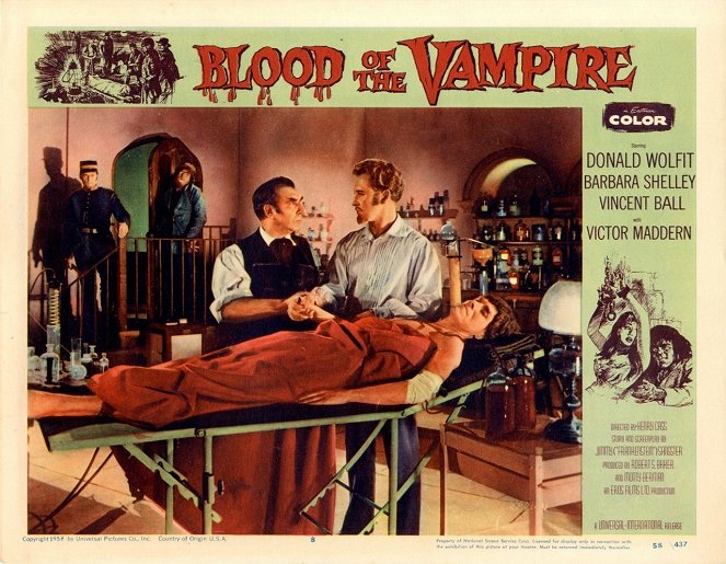 Blood of the Vampire - Lobby Cards