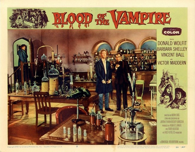 Blood of the Vampire - Lobby Cards