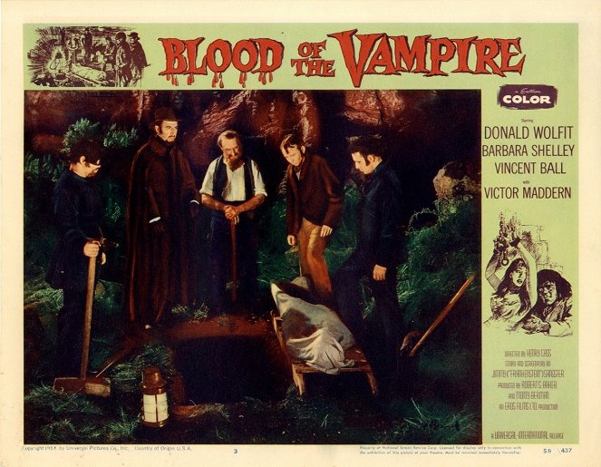 Blood of the Vampire - Lobby Cards