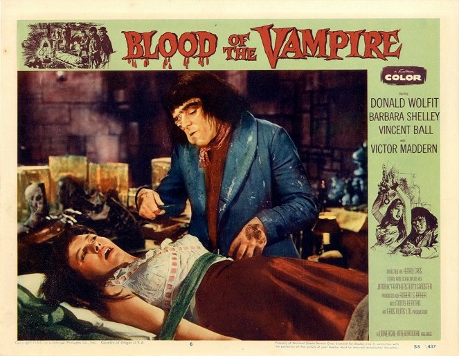 Blood of the Vampire - Mainoskuvat