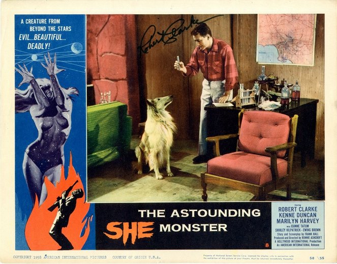 The Astounding She-Monster - Lobbykarten