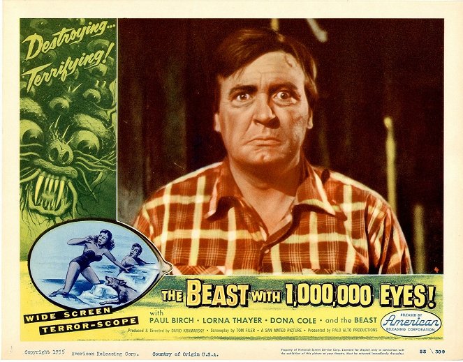 The Beast with 1,000,000 Eyes - Mainoskuvat - Leonard Tarver