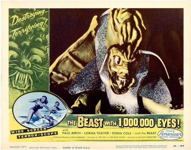 The Beast with 1,000,000 Eyes - Lobby Cards