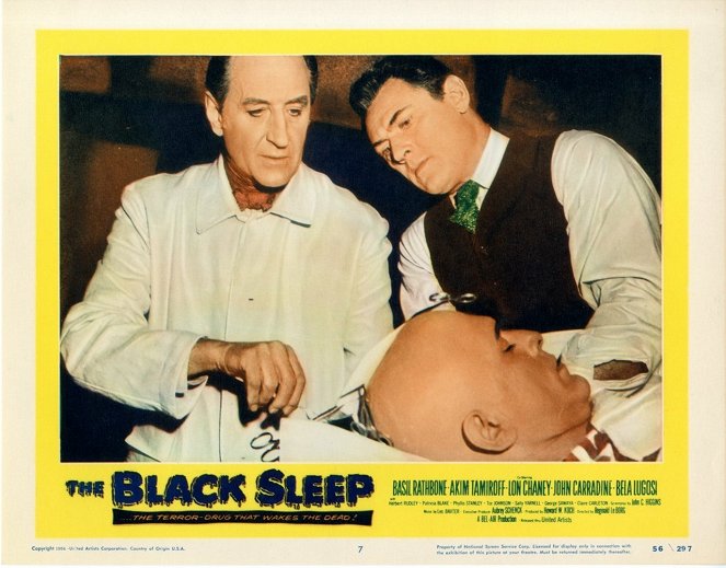 The Black Sleep - Lobby Cards