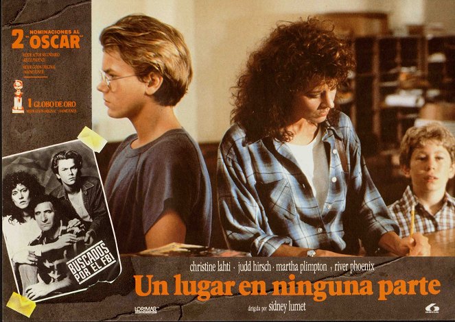 Un lugar en ninguna parte - Fotocromos - River Phoenix, Christine Lahti, Jonas Abry