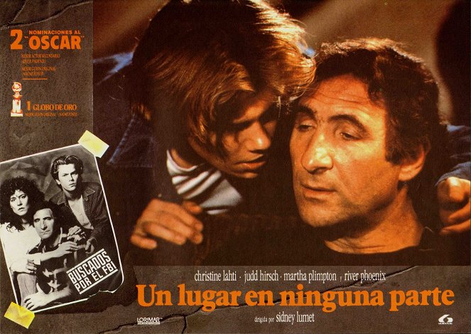 Running on Empty - Lobby Cards - River Phoenix, Judd Hirsch