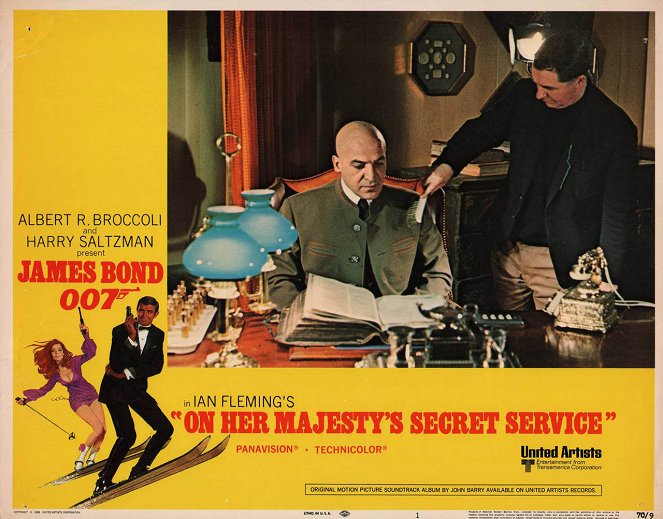 James Bond - Im Geheimdienst Ihrer Majestät - Lobbykarten - Telly Savalas