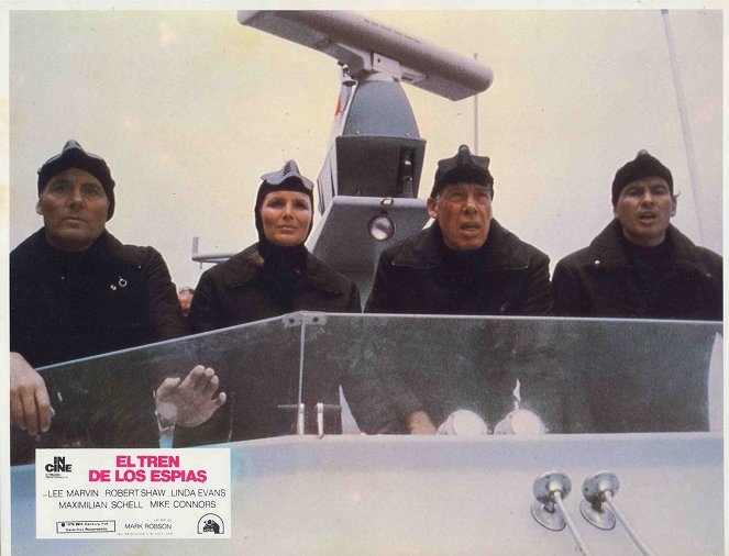 Avalanche Express - Lobbykaarten - Linda Evans, Lee Marvin, Horst Buchholz