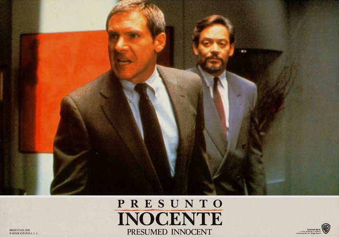 Presumed Innocent - Lobby Cards - Harrison Ford, Raul Julia