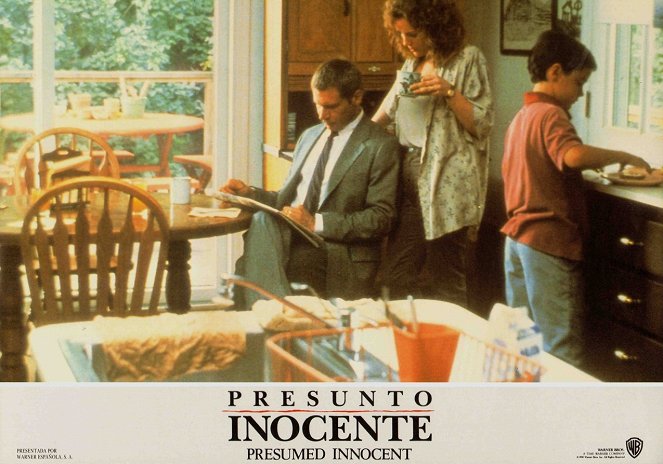 Presumed Innocent - Lobby karty - Harrison Ford, Bonnie Bedelia, Jesse Bradford