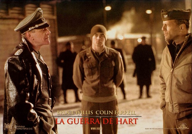 Hart háborúja - Vitrinfotók - Marcel Iures, Colin Farrell, Bruce Willis