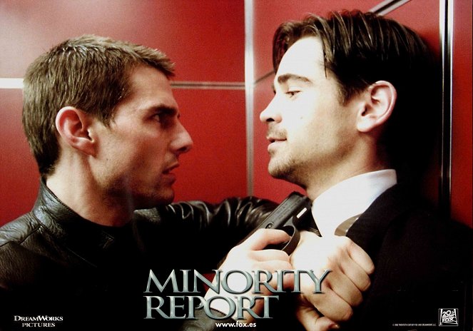 Relatório Minoritário - Cartões lobby - Tom Cruise, Colin Farrell