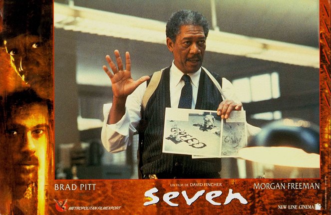 Se7en - Lobby Cards - Morgan Freeman