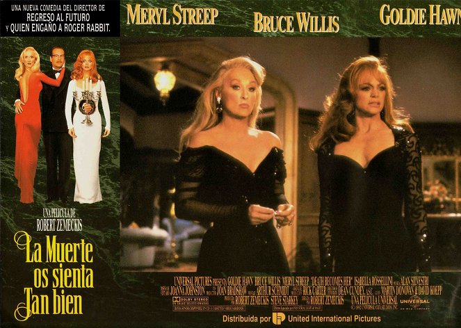 La Mort vous va si bien - Cartes de lobby - Meryl Streep, Goldie Hawn