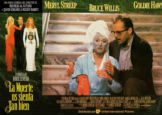La Mort vous va si bien - Cartes de lobby - Meryl Streep, Bruce Willis