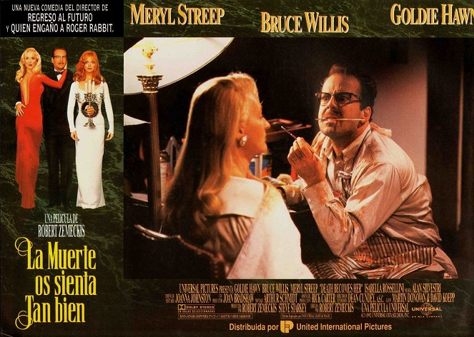 Death Becomes Her - Lobbykaarten - Meryl Streep, Bruce Willis
