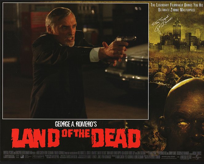 Land of the Dead - Lobbykarten - Dennis Hopper