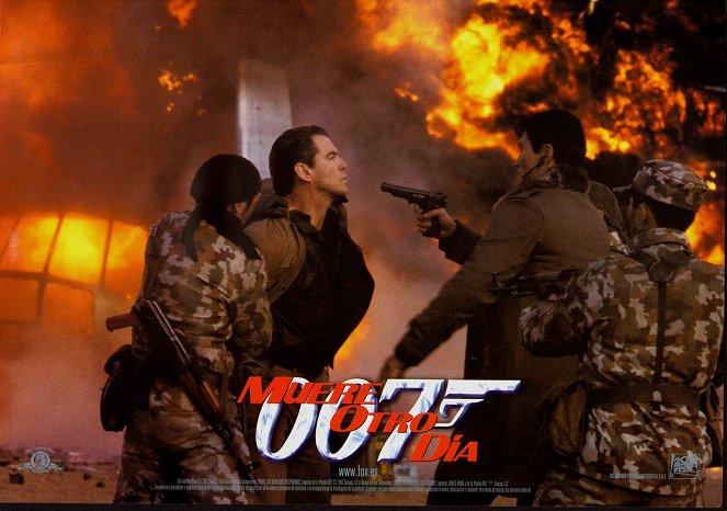 007 - Morre Noutro Dia - Cartões lobby - Pierce Brosnan, Rick Yune