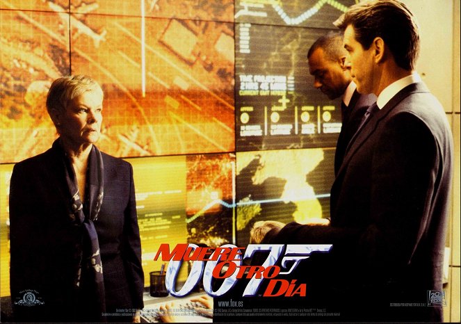 007 - Morre Noutro Dia - Cartões lobby - Judi Dench, Pierce Brosnan