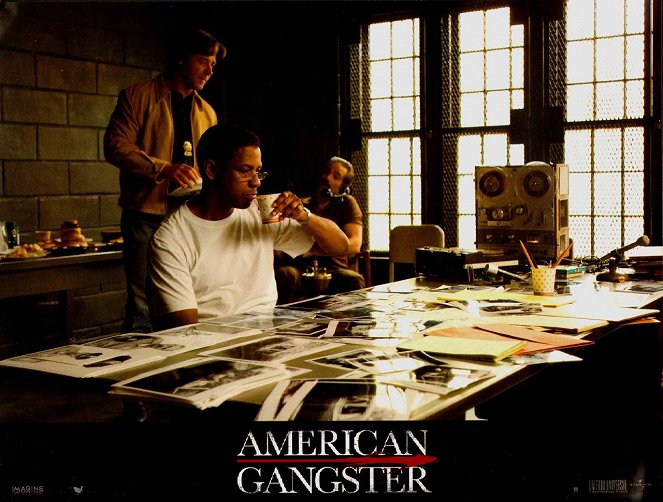American Gangster - Lobbykaarten - Russell Crowe, Denzel Washington