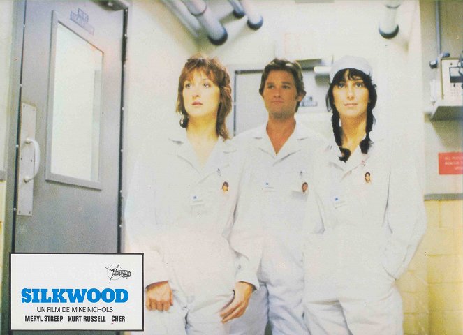 Le Mystère Silkwood - Cartes de lobby - Meryl Streep, Kurt Russell, Cher