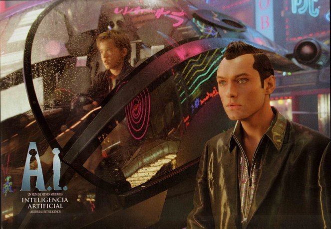 A.I. Artificial Intelligence - Lobby Cards - Haley Joel Osment, Jude Law