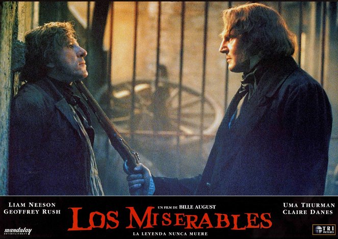 Les Misérables - Cartões lobby - Liam Neeson