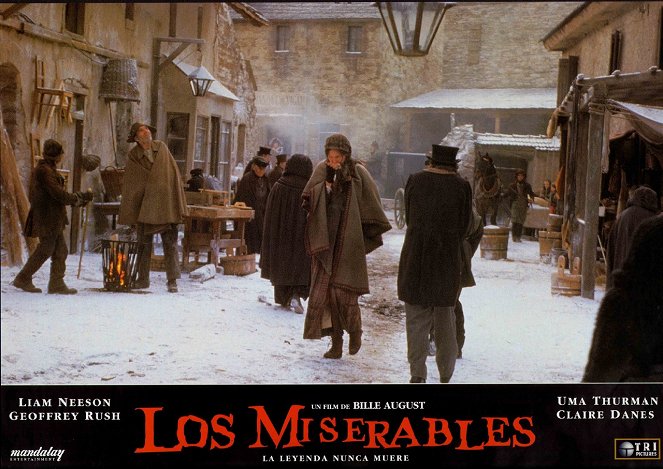 Les Misérables - Cartões lobby - Uma Thurman
