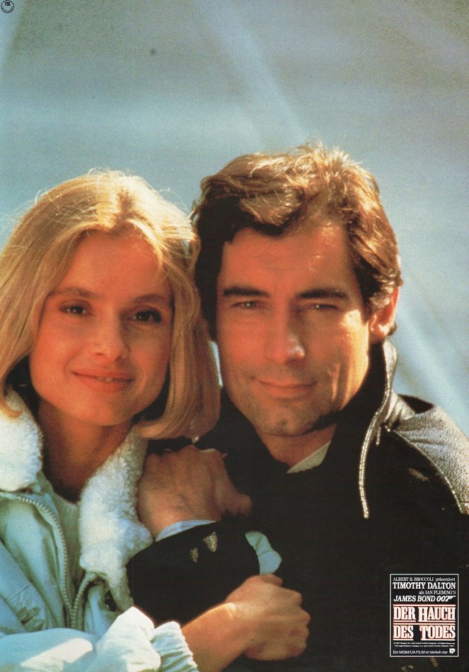 007 Vaaran vyöhykkeellä - Mainoskuvat - Maryam d'Abo, Timothy Dalton