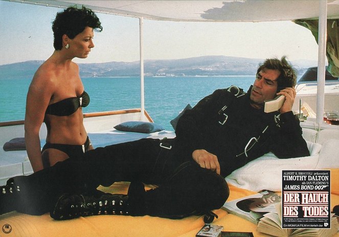 James Bond 007 - Der Hauch des Todes - Lobbykarten - Timothy Dalton