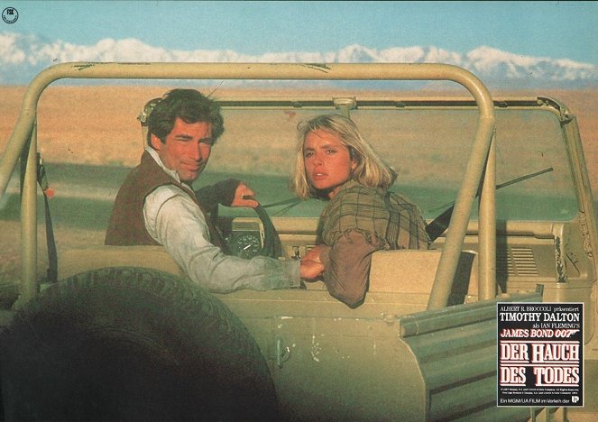 Tuer n'est pas jouer - Cartes de lobby - Timothy Dalton, Maryam d'Abo