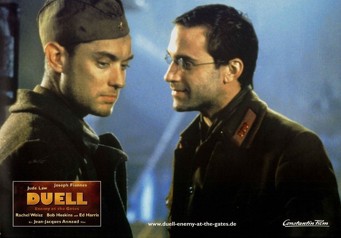 Enemy at the Gates - Lobby Cards - Jude Law, Joseph Fiennes