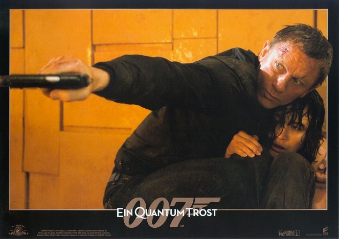 007 Quantum of Solace - Lobby karty - Daniel Craig, Ольга Куриленко