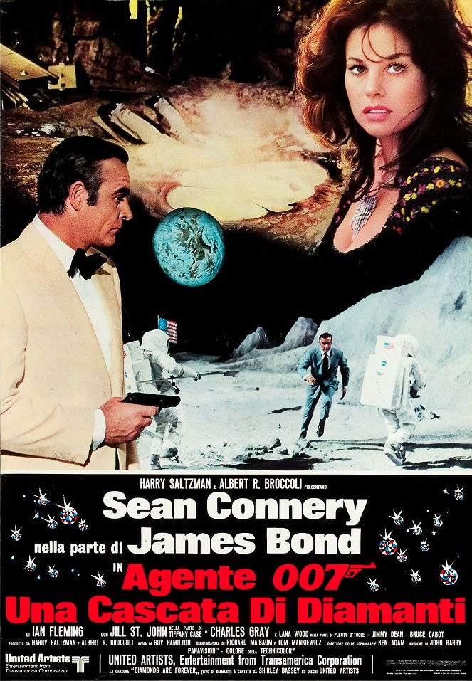 Diamonds Are Forever - Lobby Cards - Sean Connery, Lana Wood