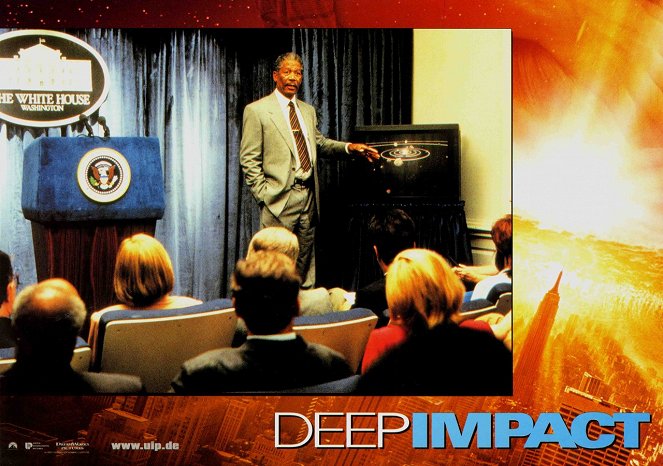 Deep Impact - Cartes de lobby - Morgan Freeman