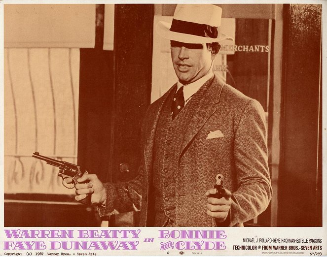 Bonnie et Clyde - Cartes de lobby - Warren Beatty