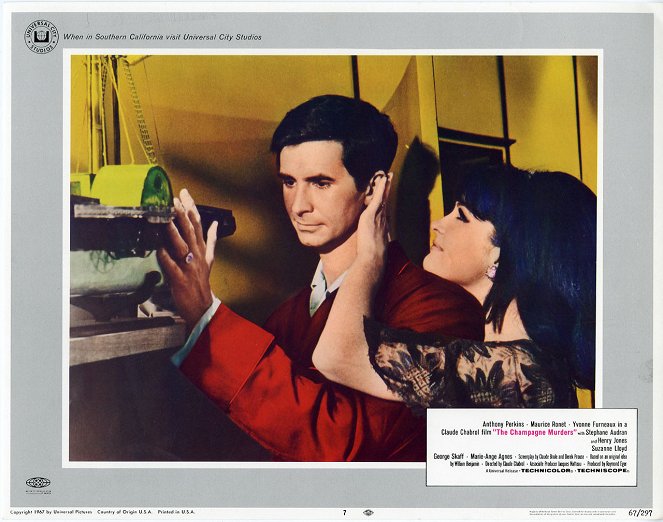 The Champagne Murders - Lobby Cards - Anthony Perkins
