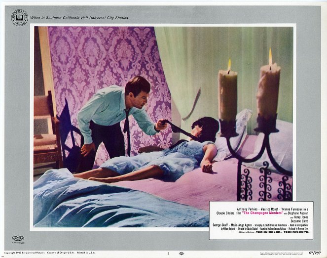 The Champagne Murders - Lobby Cards - Maurice Ronet