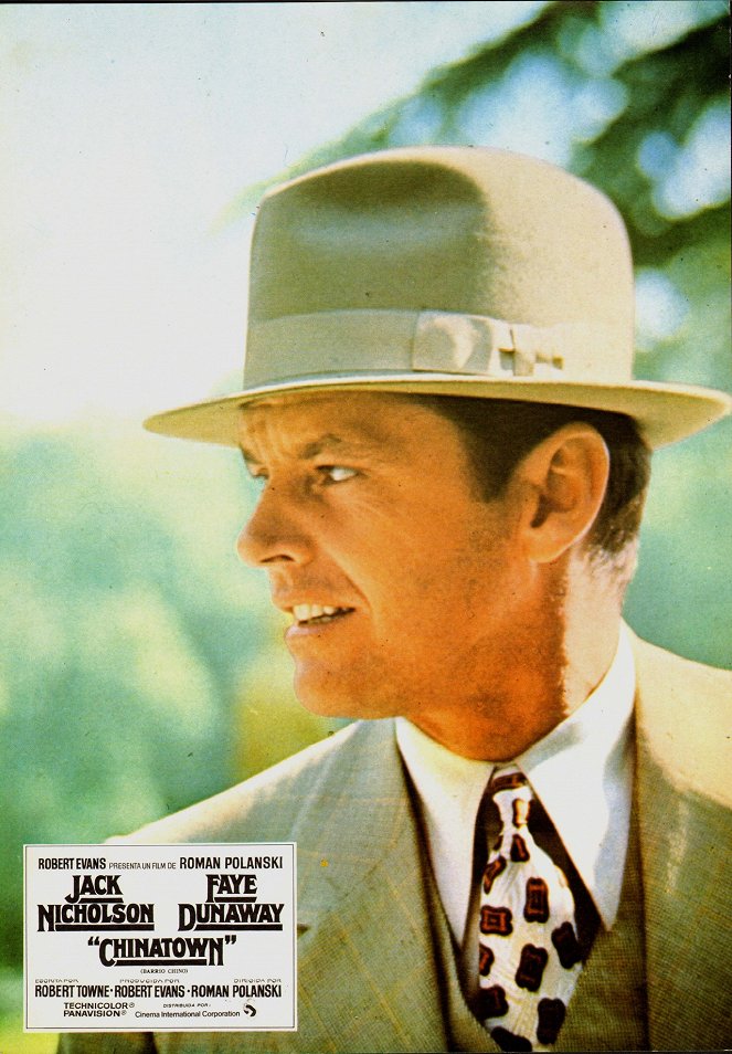 Chinatown - Lobbykarten - Jack Nicholson