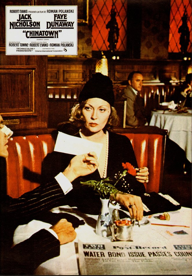 Chinatown - Cartes de lobby - Faye Dunaway