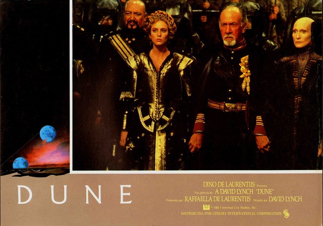 Dune - Lobby Cards - Virginia Madsen, José Ferrer, Siân Phillips