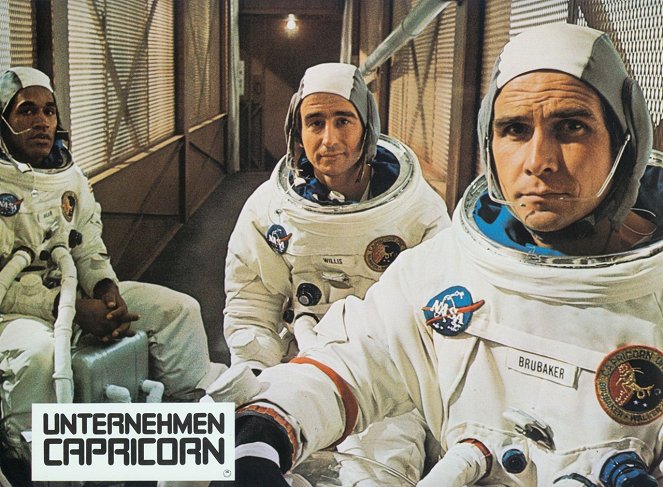 Capricorn One - Lobbykaarten - O.J. Simpson, Sam Waterston, James Brolin